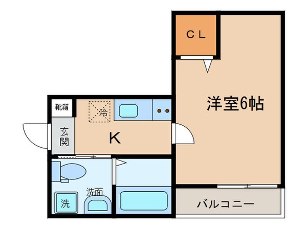 CRASTINE烏森町8丁目の物件間取画像